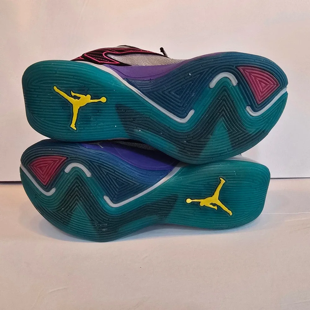 Jordan Luka 2 The Luk.AI Basketball Shoes Black Purple DZ3498-007 Mens 5Y